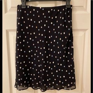 Lily Small Blue Polka Dot Skirt